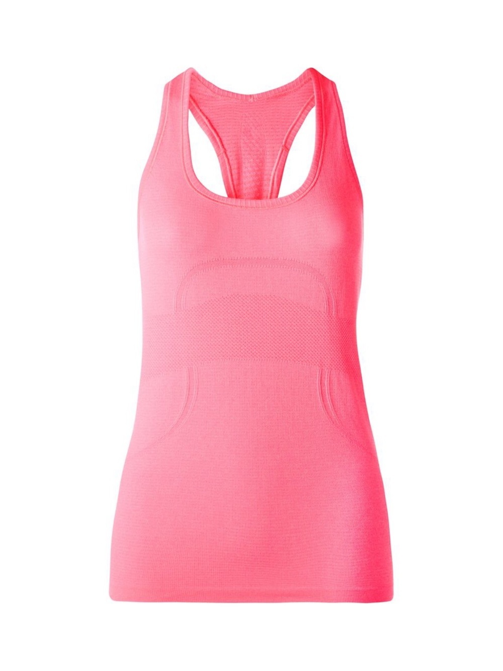Lululemon Swiftly Tech Racerback Tank Top in Heathered Neon Pink Size: Small